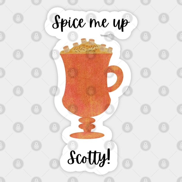 Spice Me Up Sticker by Tay Bryant